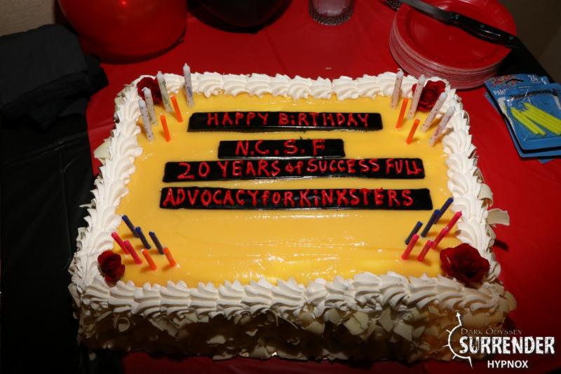 Dark Odyssey Surrender 2017 cake