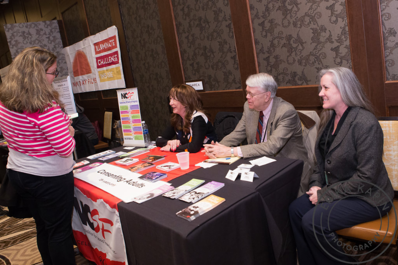 NSEC exhibit with Dick and Judy