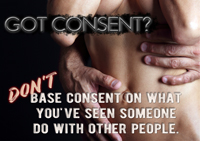 Don't base consent on what you've seen someone do