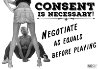 Negotiate as equals before playing