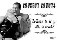 Where is it ok to touch