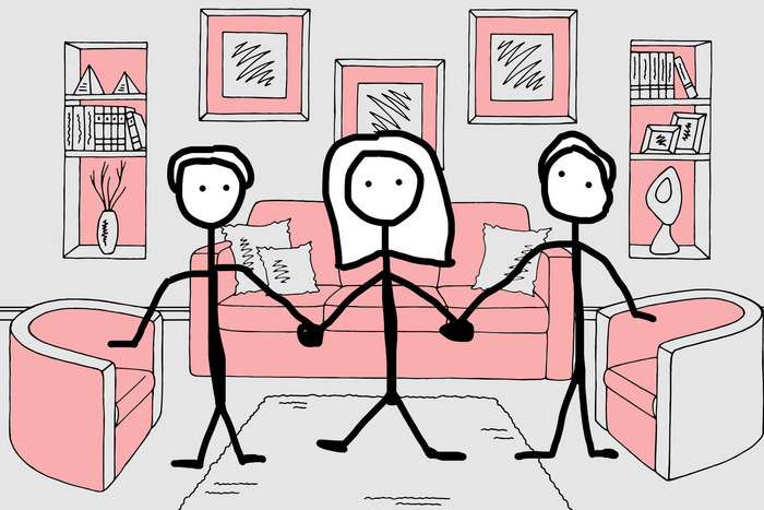 What It’s Like to Isolate With Your Girlfriend and Her Other Boyfriend