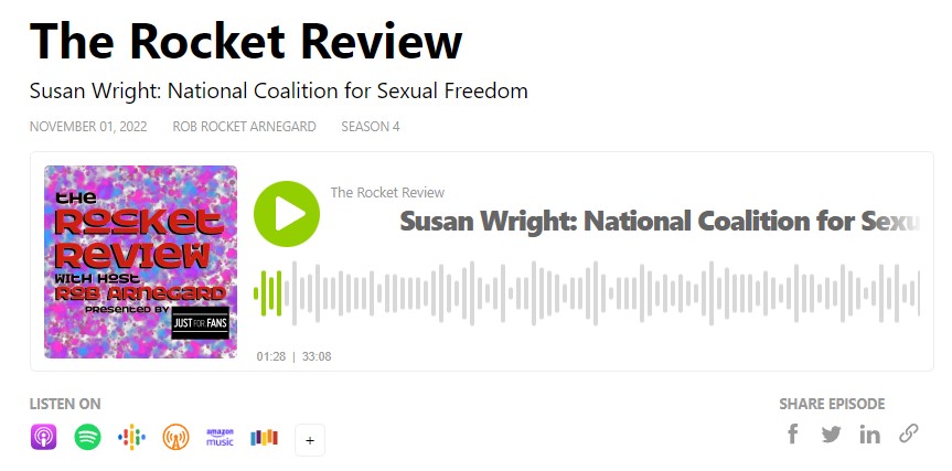 The Rocket Review: Interview with Susan Wright