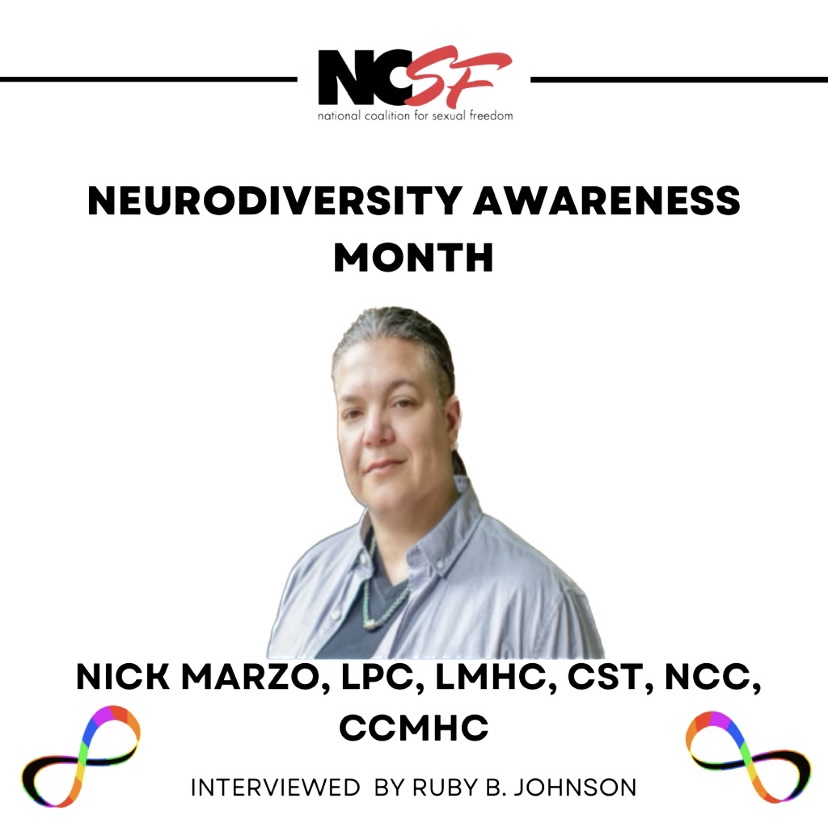 Interview with Nick Marzo by Ruby B. Johnson in honor of Neurodiversity Awareness Month
