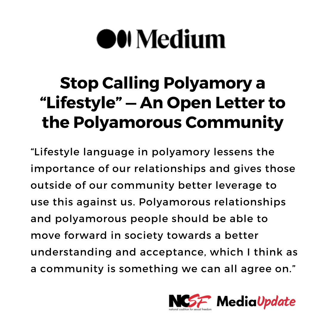 Stop Calling Polyamory a “Lifestyle” — An Open Letter to the Polyamorous Community