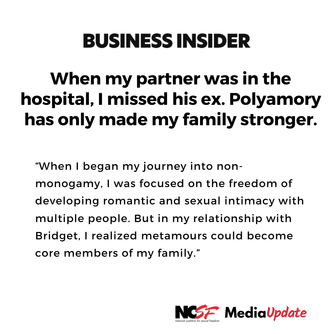 When my partner was in the hospital, I missed his ex. Polyamory has only made my family stronger.