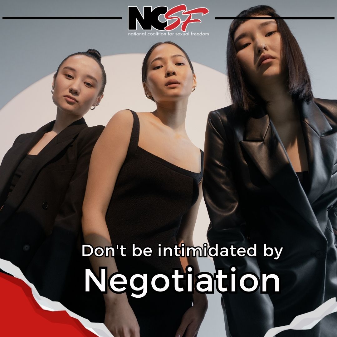Don’t be intimidated by negotiation
