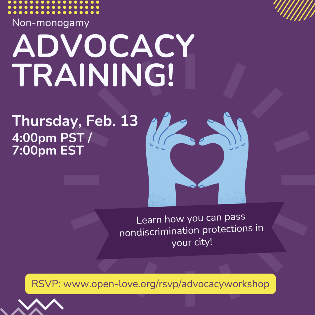 Winning Local Protections: Advocacy Training on Non-monogamy