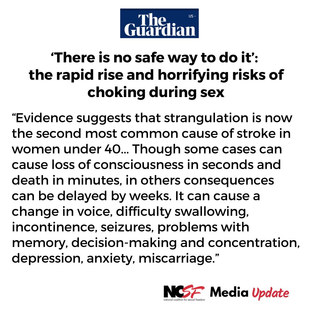 ‘There is no safe way to do it’: the rapid rise and horrifying risks of choking during sex