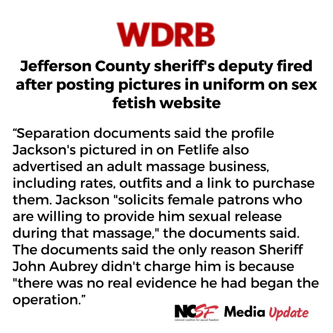 Jefferson County sheriff’s deputy fired after posting pictures in uniform on sex fetish website