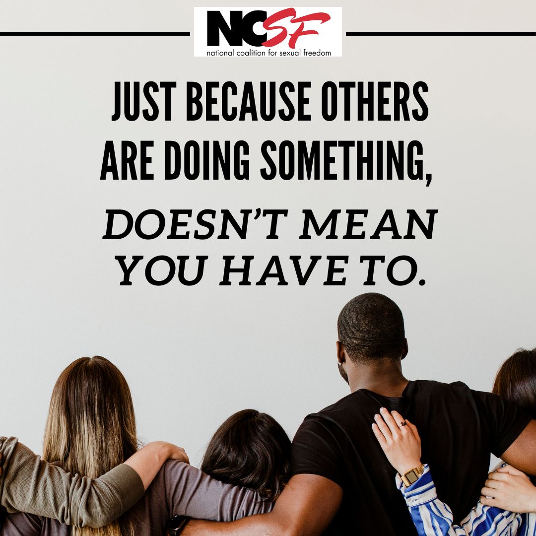 Just Because Others are Doing Something, Doesn’t Mean You Have To