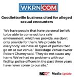 Goodlettsville business cited for alleged sexual encounters