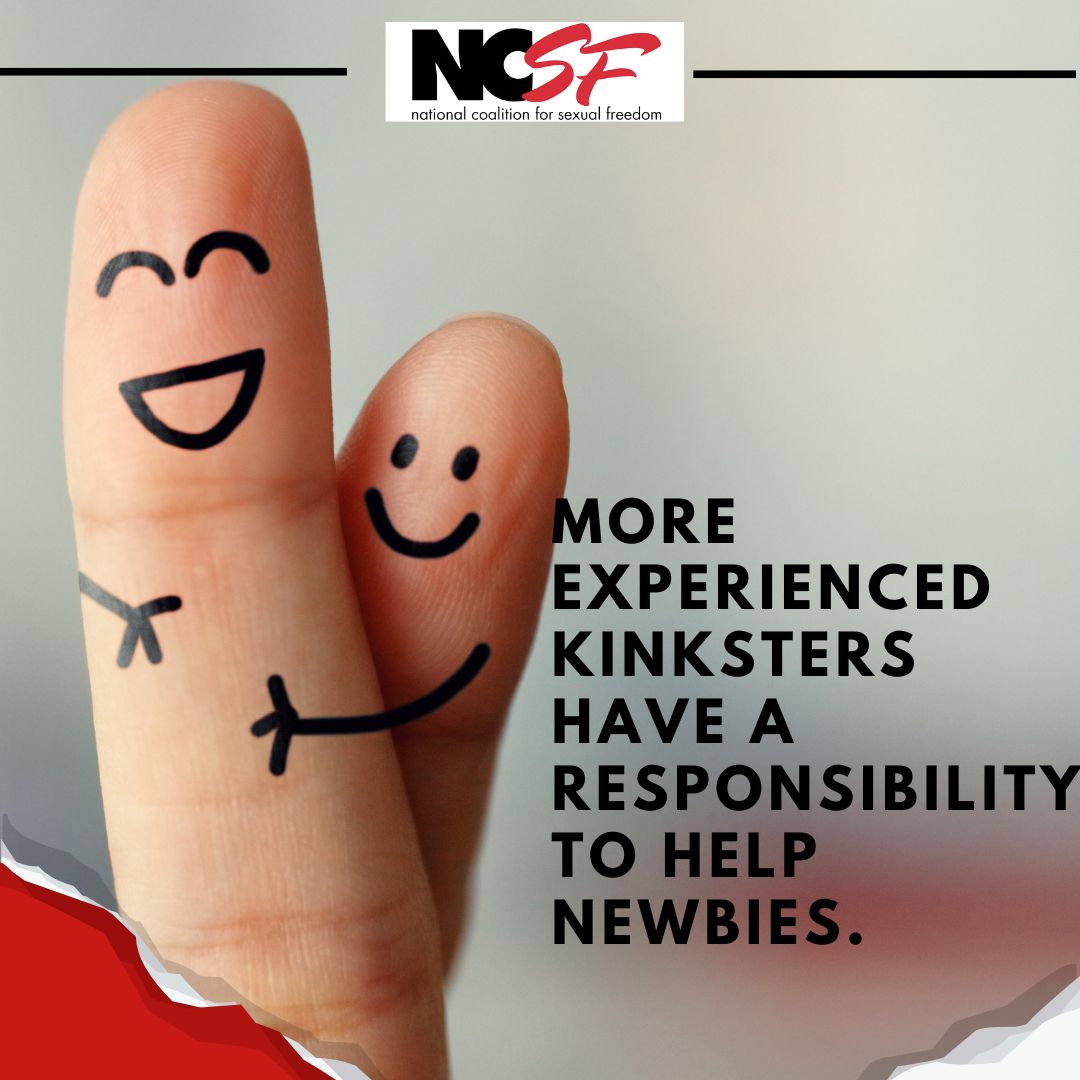 More Experienced Kinksters Have a Responsibility to Help Newbies