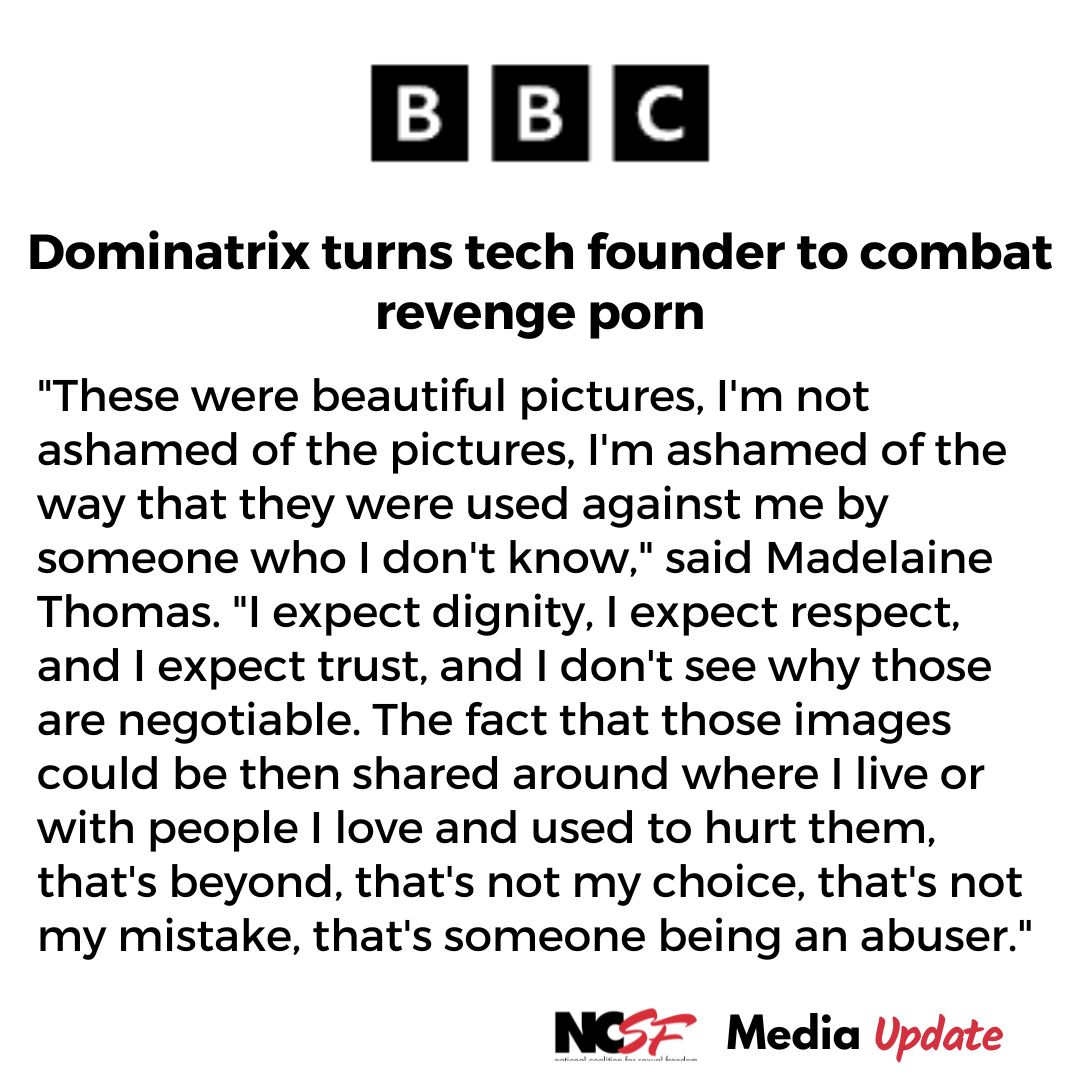 Dominatrix turns tech founder to combat revenge porn