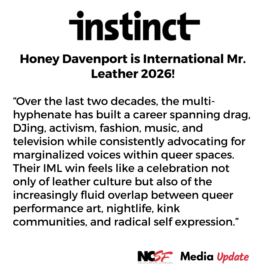 Honey Davenport is International Mr. Leather 2026!