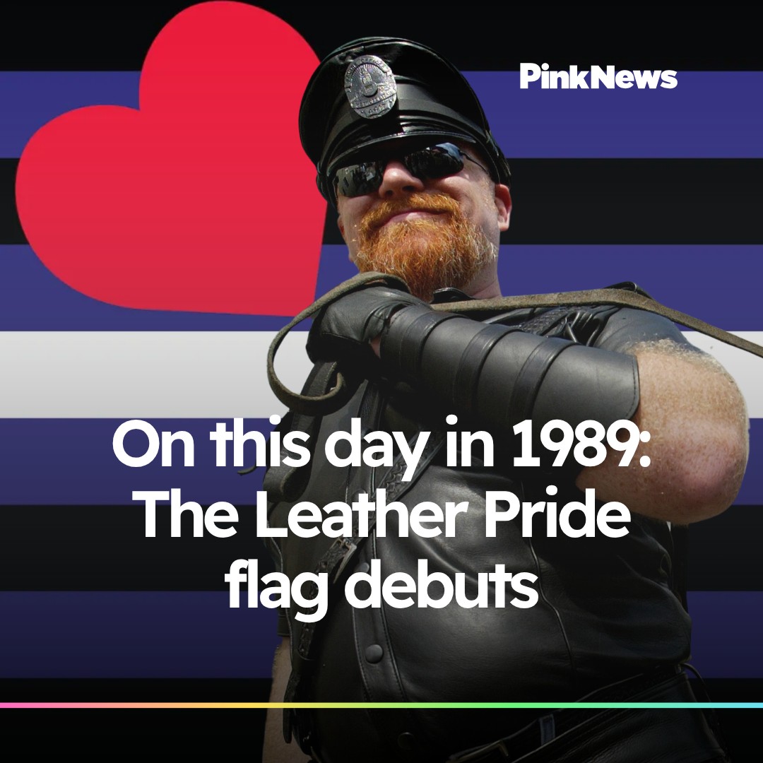 Leather Pride Flag Debuted on May 28th in 1989