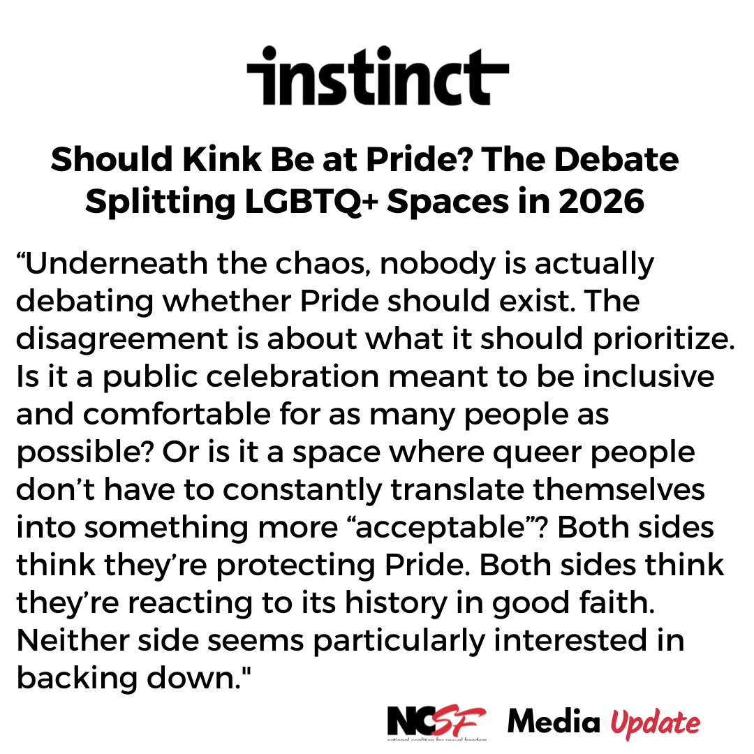 Should Kink Be at Pride? The Debate Splitting LGBTQ+ Spaces in 2026